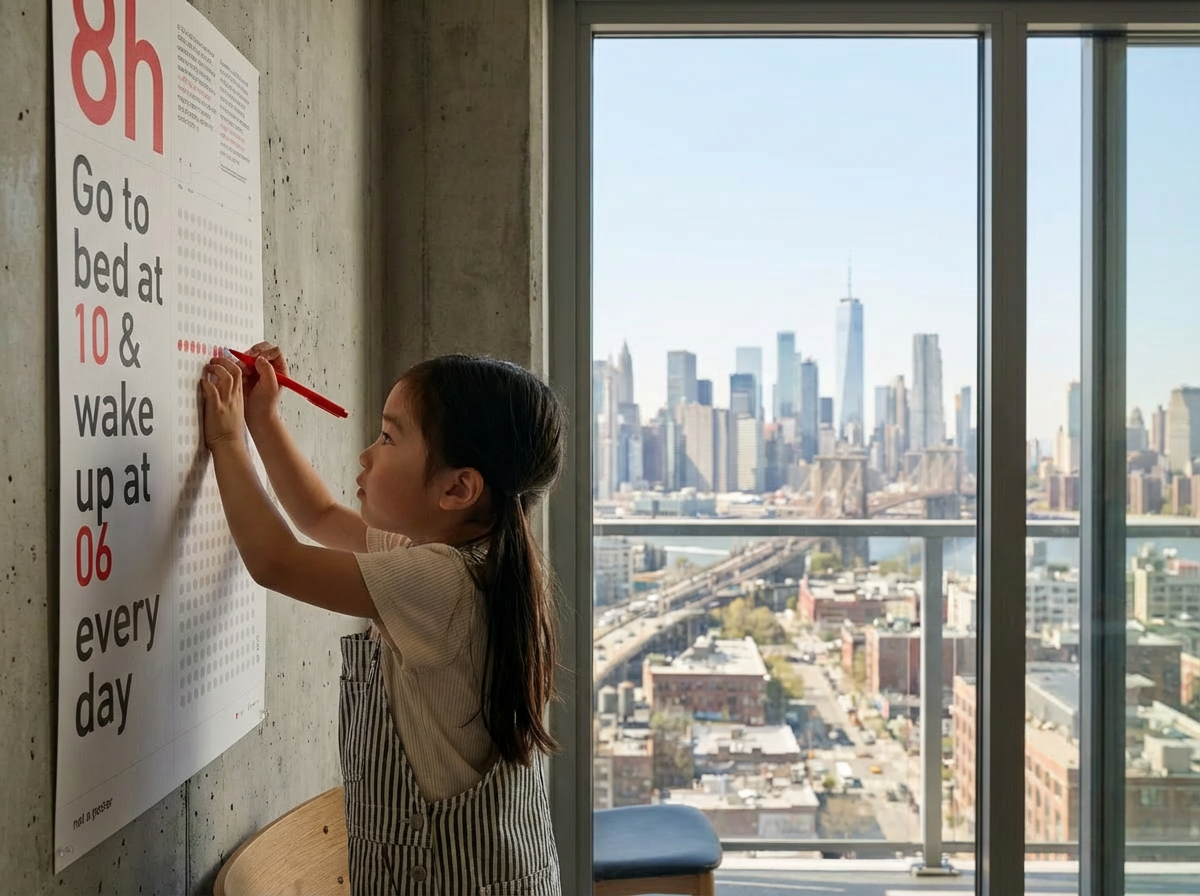 Go to bed at 10 & wake up at 6